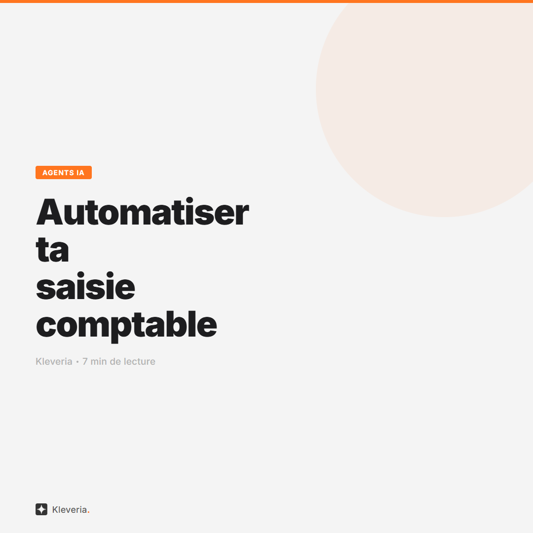 Automatiser sa saisie comptable avec l’IA : guide pour TPE/PME